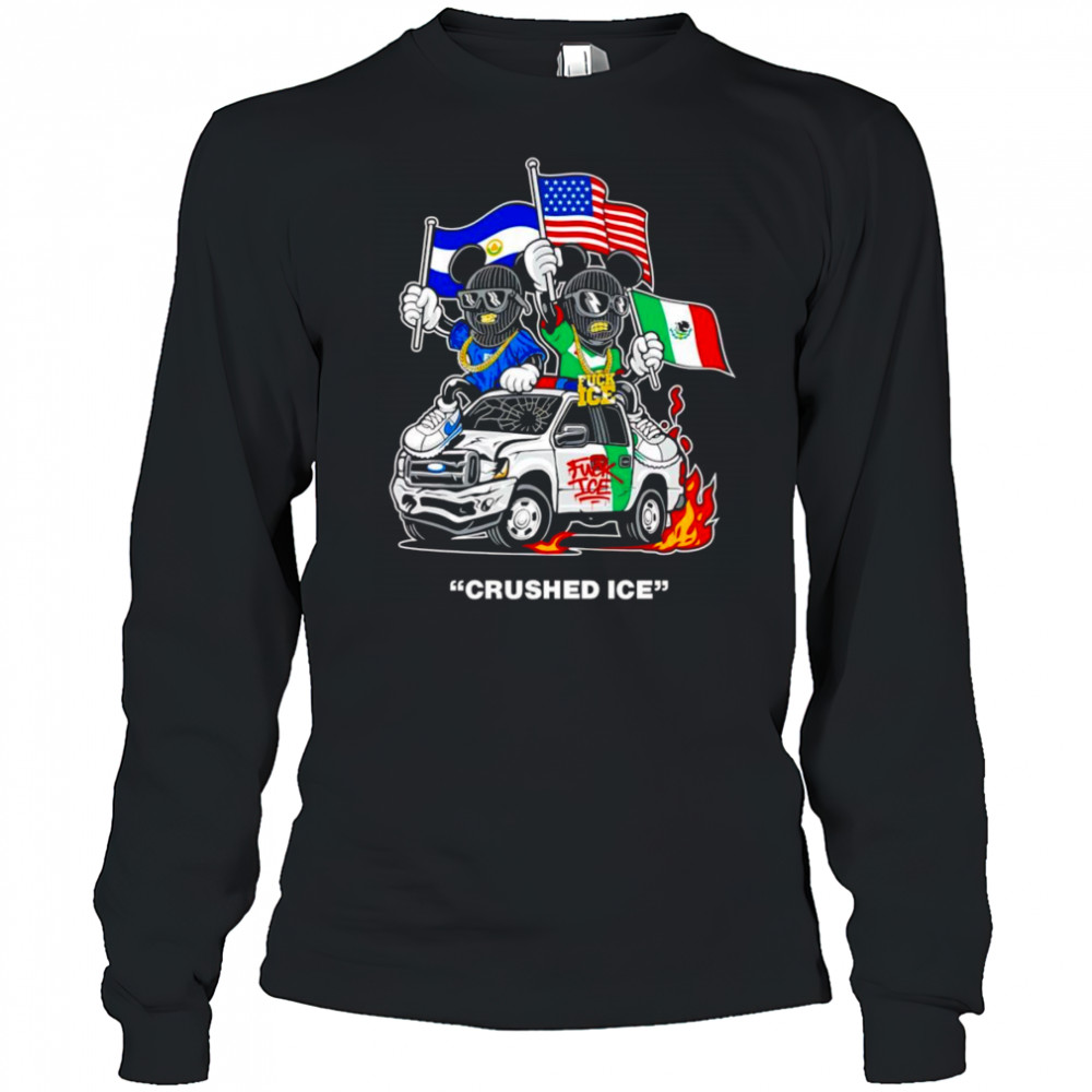 Crushed ice shirt Long Sleeved