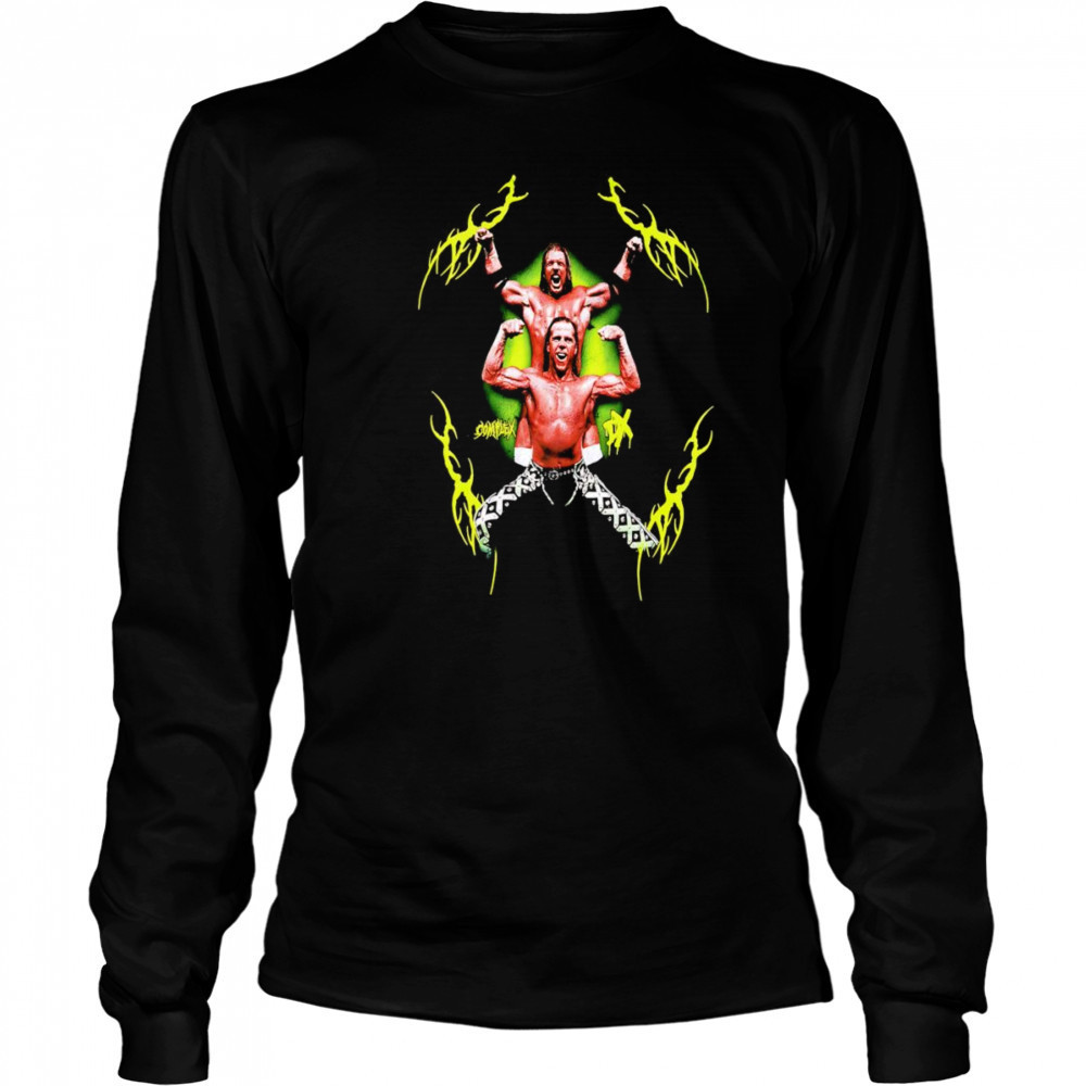 D-Generation X retro shirt Long Sleeved