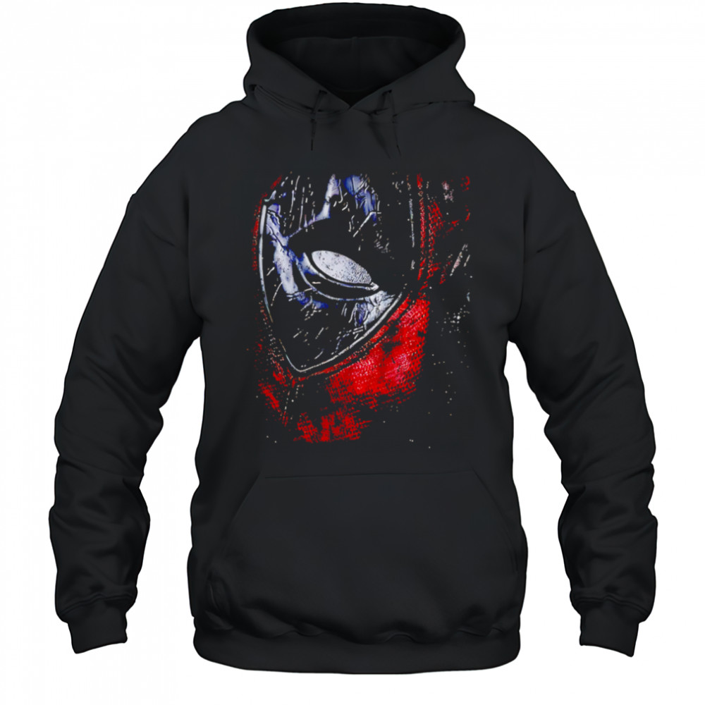 Deadpool mask big Marvel shirt Hoodie
