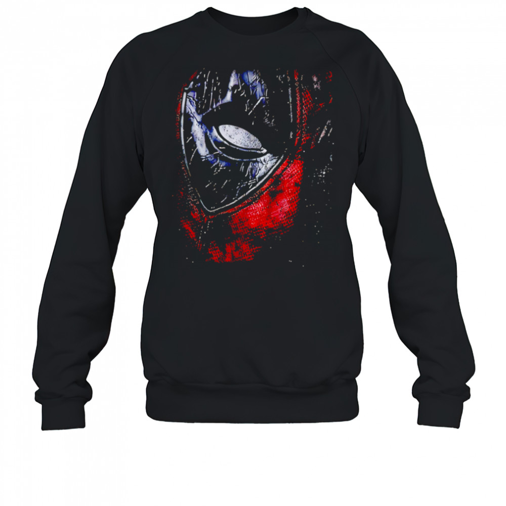 Deadpool mask big Marvel shirt Sweatshirt