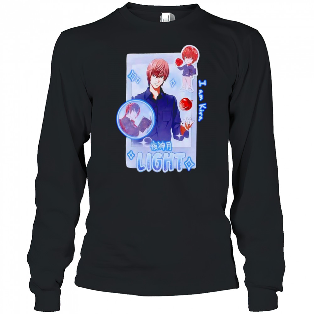 Death Note Light Chibi shirt Long Sleeved