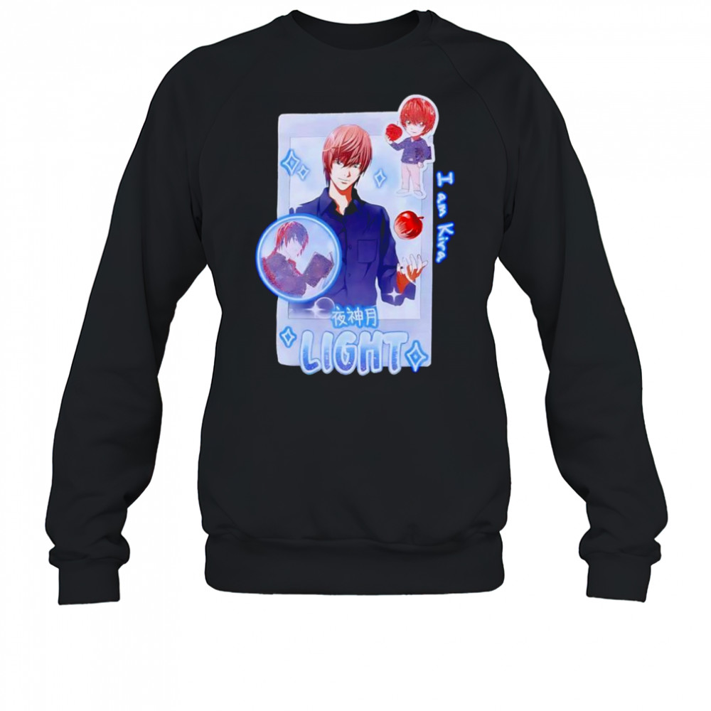 Death Note Light Chibi shirt Sweatshirt