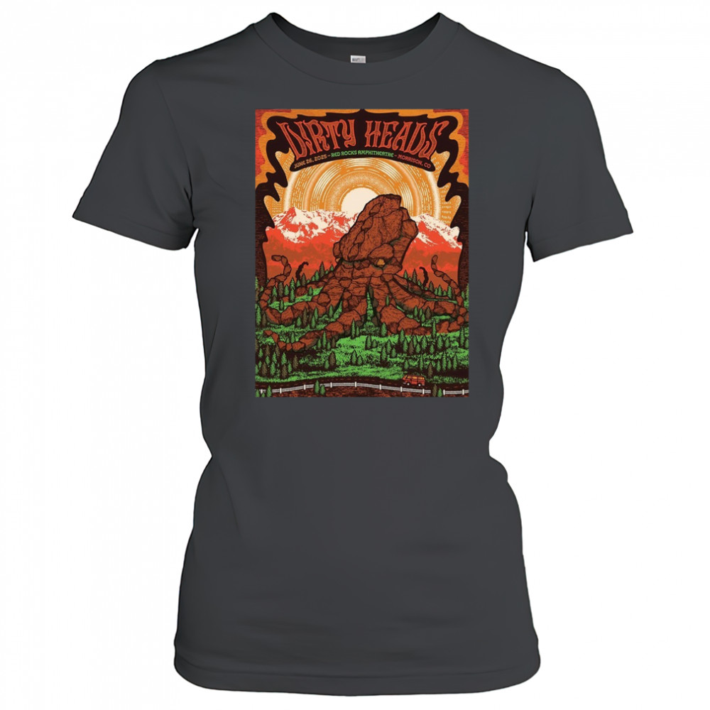 Dirty Heads June 26 2025 Morrison Red Rocks Amphitheatre Poster T-Shirt Women's T-shirt