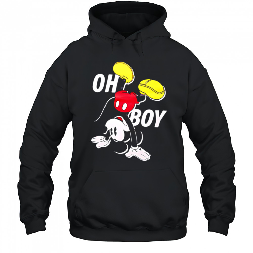 Disney Mickey Mouse oh boy shirt Hoodie