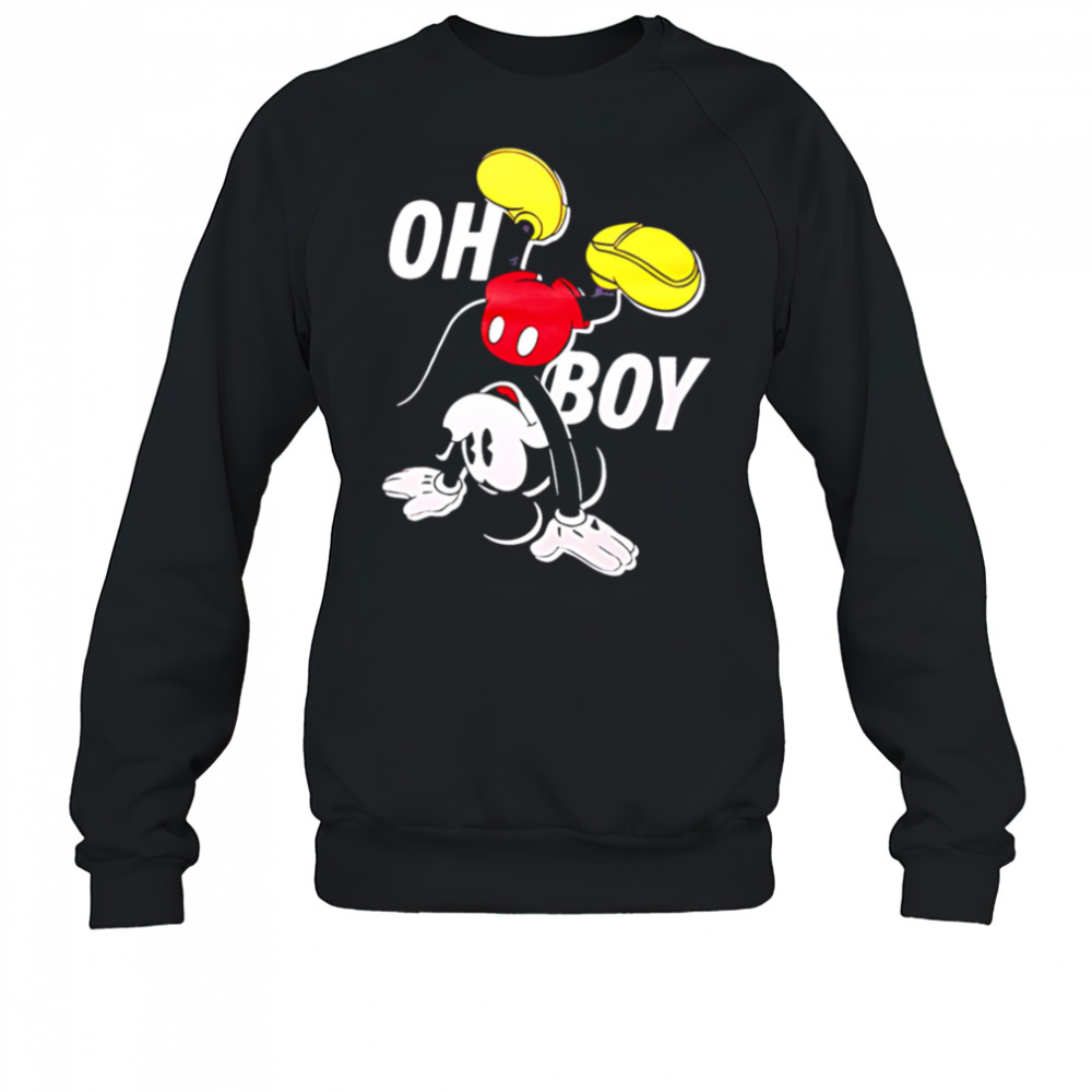 Disney Mickey Mouse oh boy shirt Sweatshirt