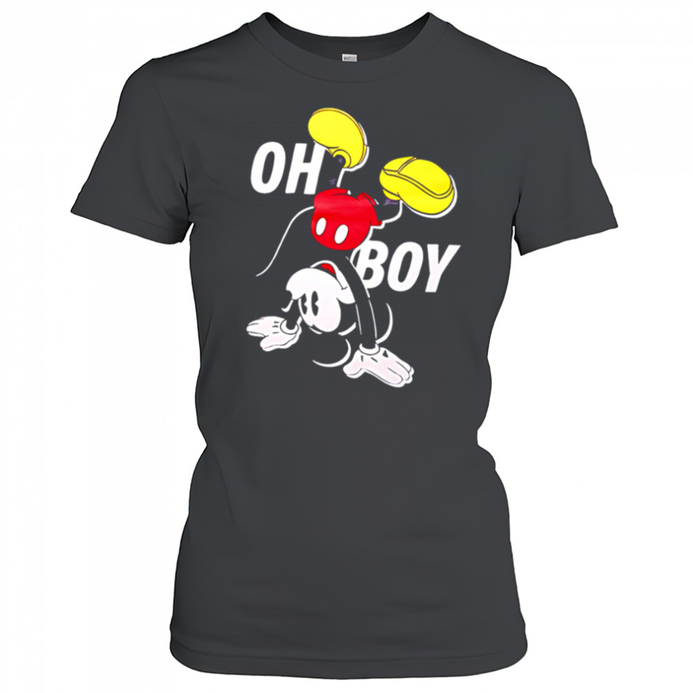 Disney Mickey Mouse oh boy shirt Women's T-shirt