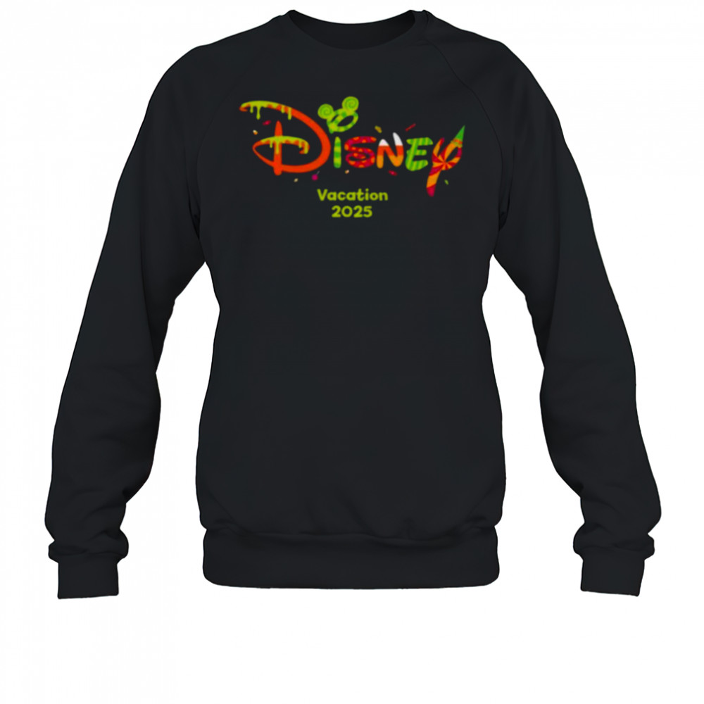 Disney Vacation 2025 Halloween Treats Script Logo Group Trip Shirt Sweatshirt