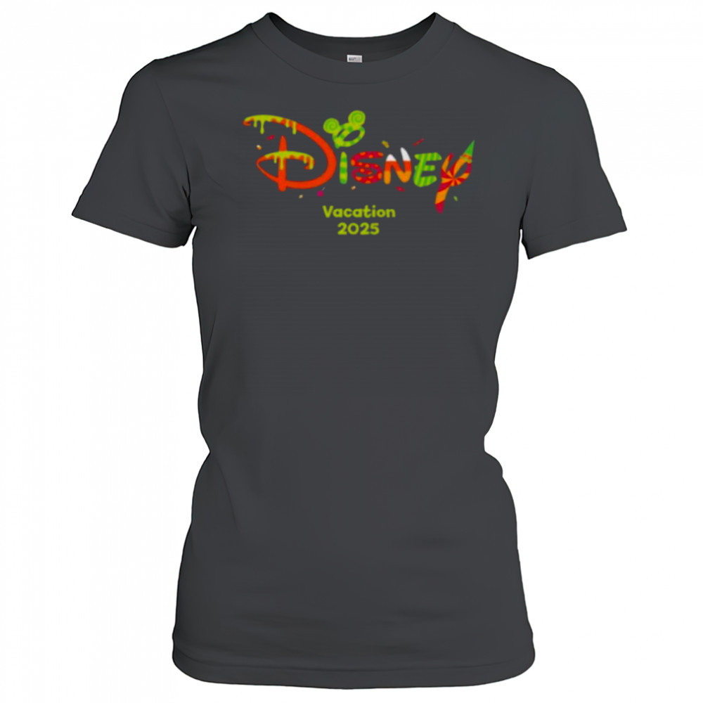 Disney Vacation 2025 Halloween Treats Script Logo Group Trip Shirt Women's T-shirt