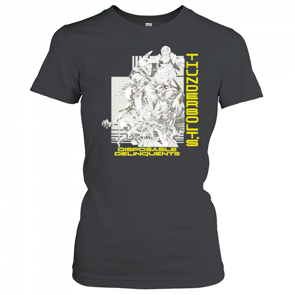 Disposable Delinquents Thunderbolts shirt Women's T-shirt
