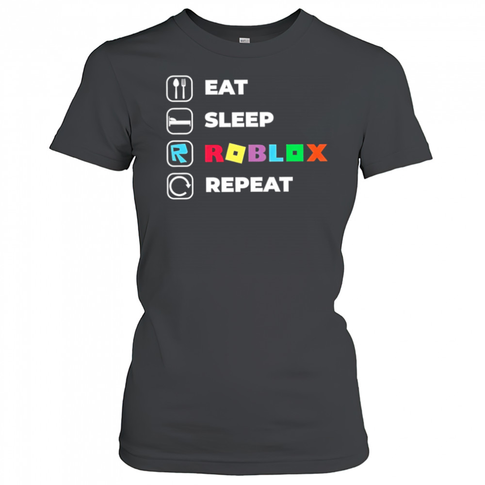 Eat Sleep Roblox Repeat shirt Women's T-shirt