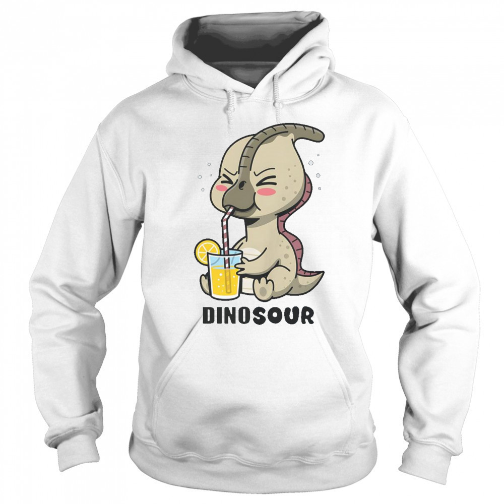 Funny Dinosour Cute Parasaurolophus Lemon T-Shirt Sweatshirt