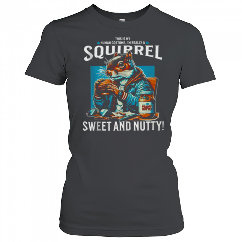 Funny Peanuts And Squirrel Shirt Women's T-shirt