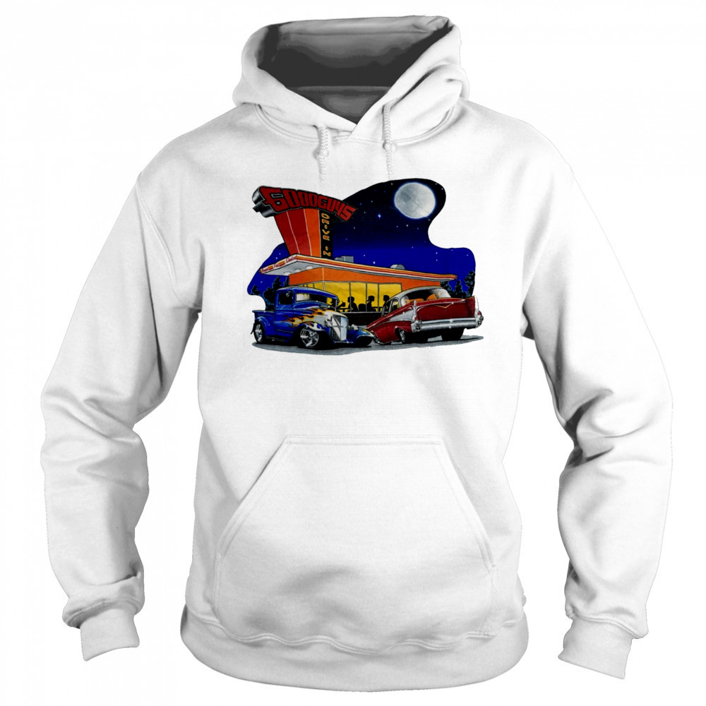 Good Guys Drive In Diner car spell out shirt Sweatshirt