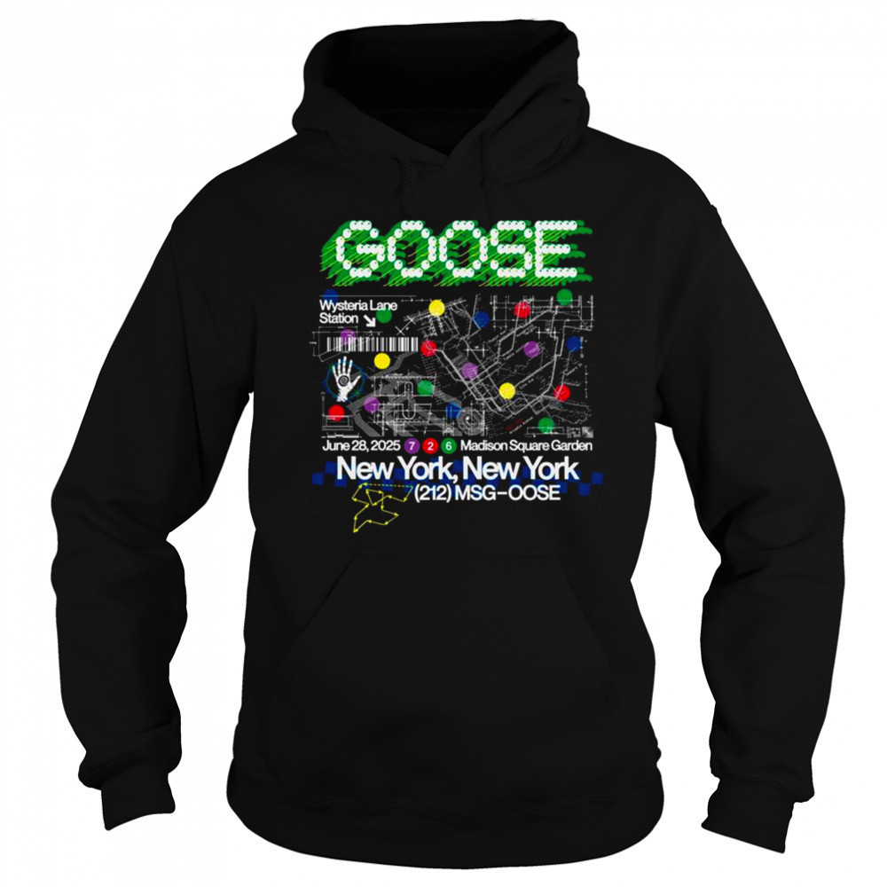 Goose Tour June 28 2025 New York NY T-Shirt Sweatshirt