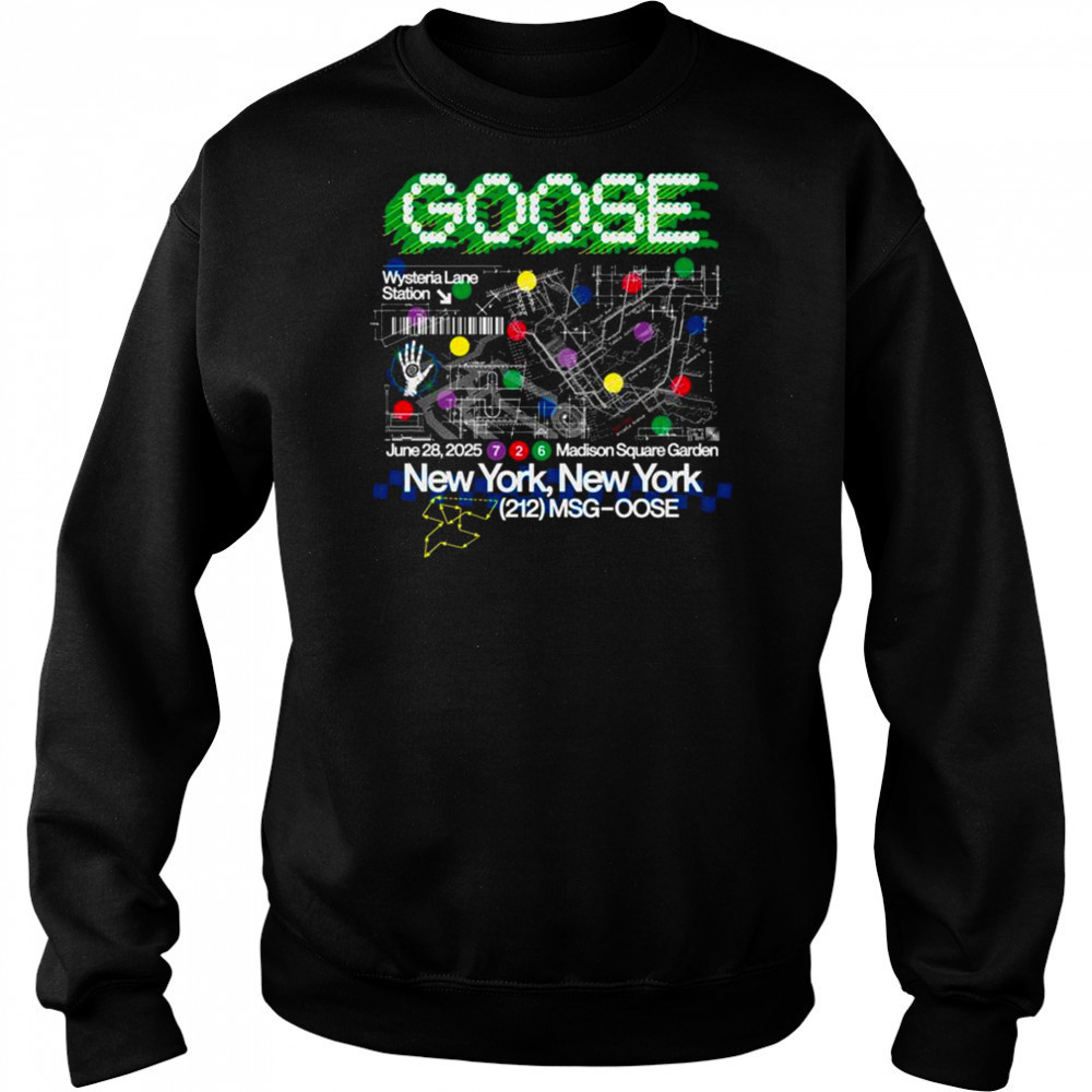 Goose Tour June 28 2025 New York NY T-Shirt Hoodie