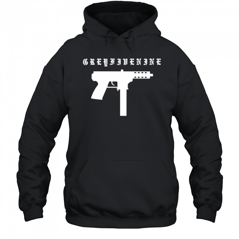 Greyfivenine Gun shirt Hoodie