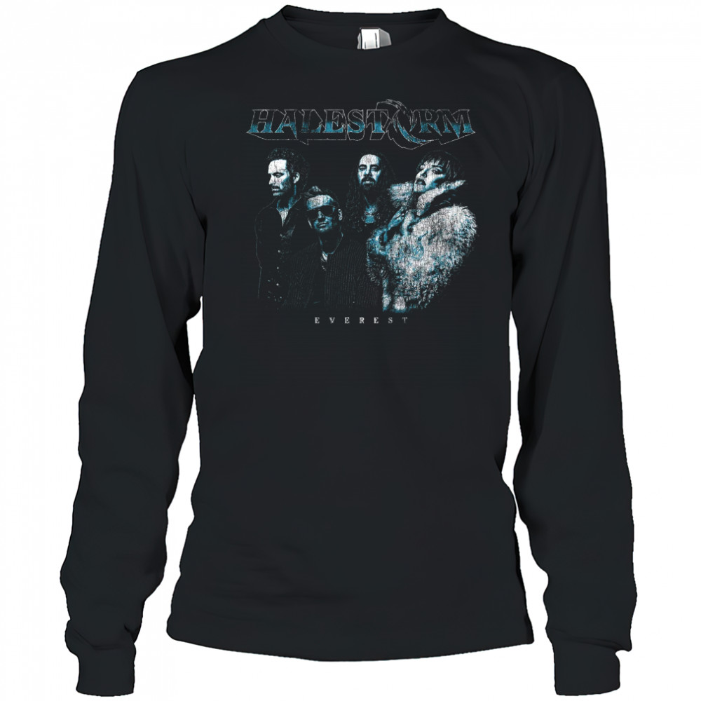 Halestorm Everest Band Photo T-Shirt Long Sleeved