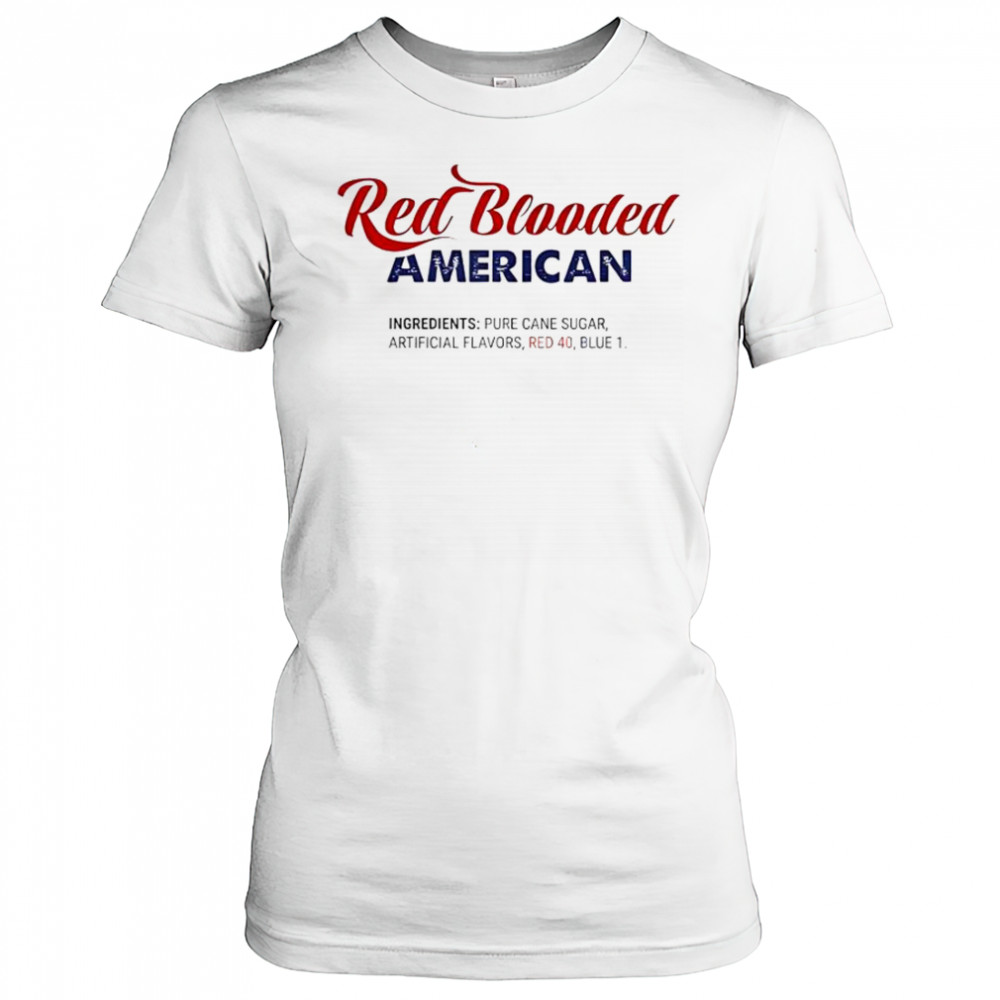 Happy Red Blooded American T-Shirt Women's T-shirt