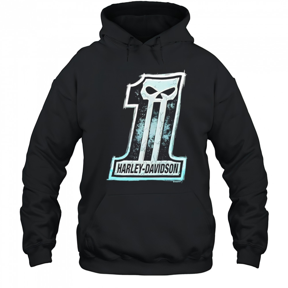 Harley-Davidson Number 1 Skull Brandywine Chadds Ford logo shirt Hoodie