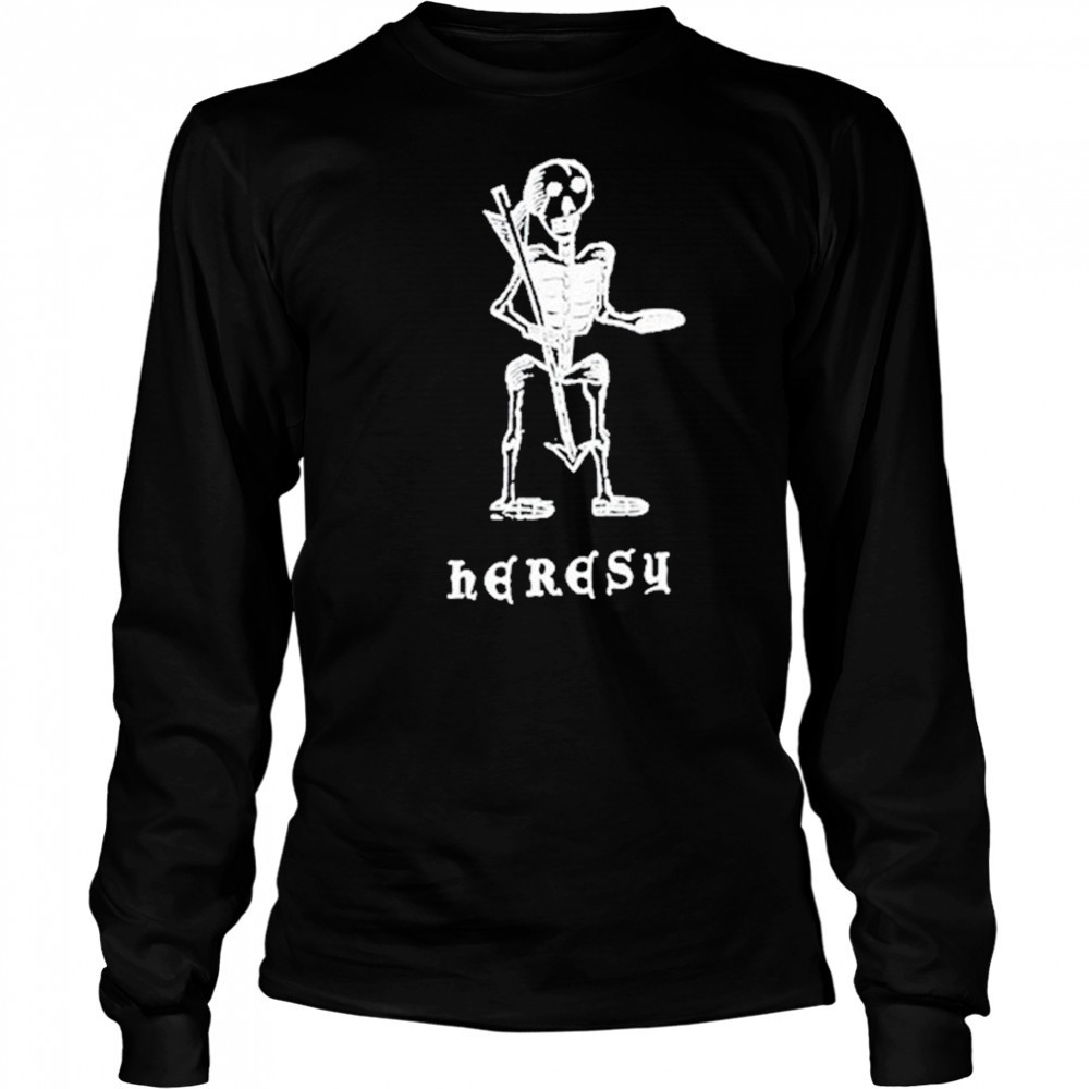Heresy Skeleton shirt Long Sleeved