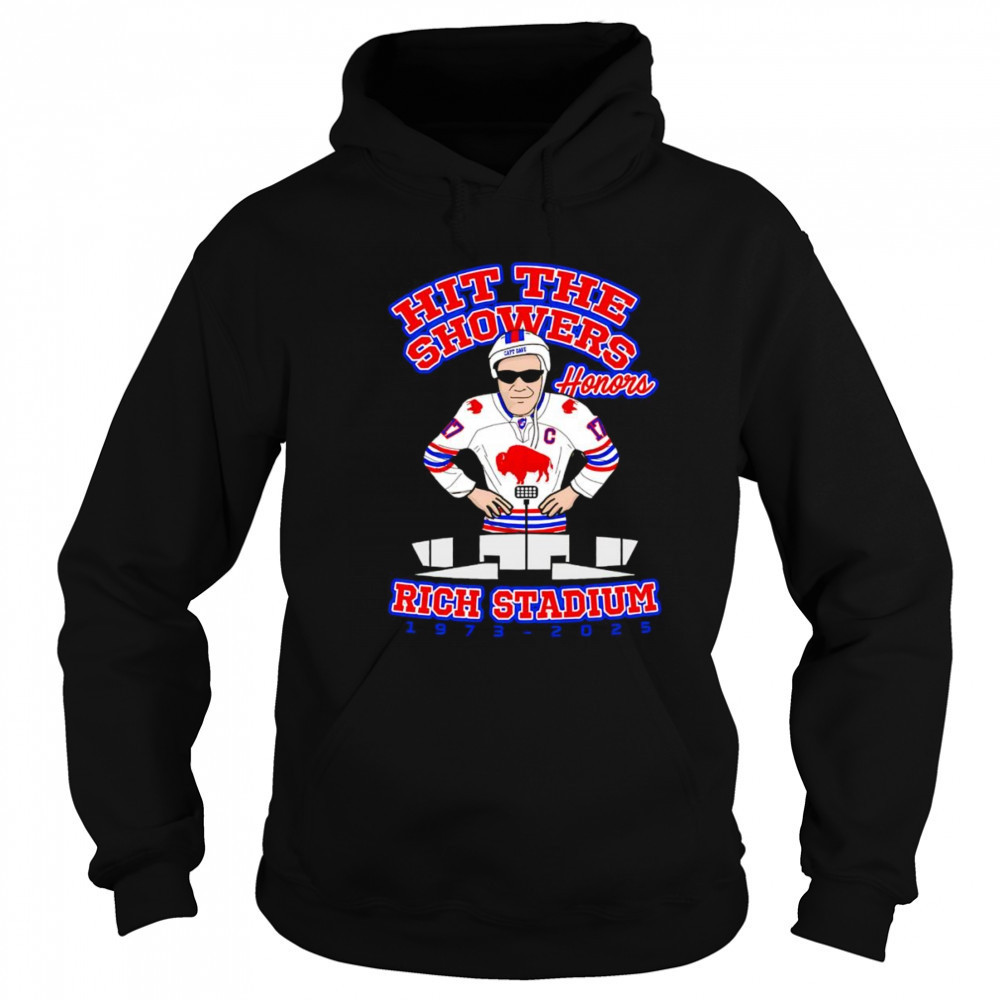 Hit the showers honors Rich Stadium 1973 2025 shirt Sweatshirt