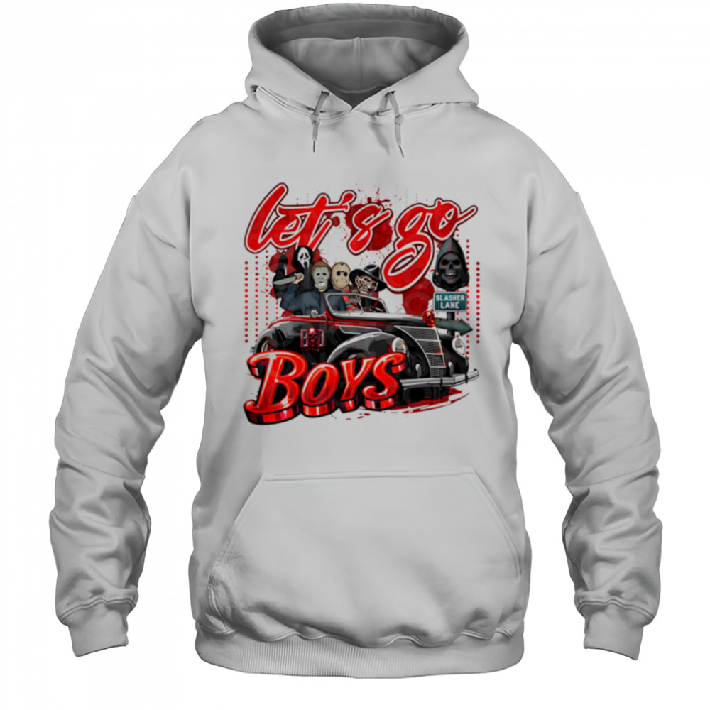 Horror movie characters Let’s go boy shirt Hoodie