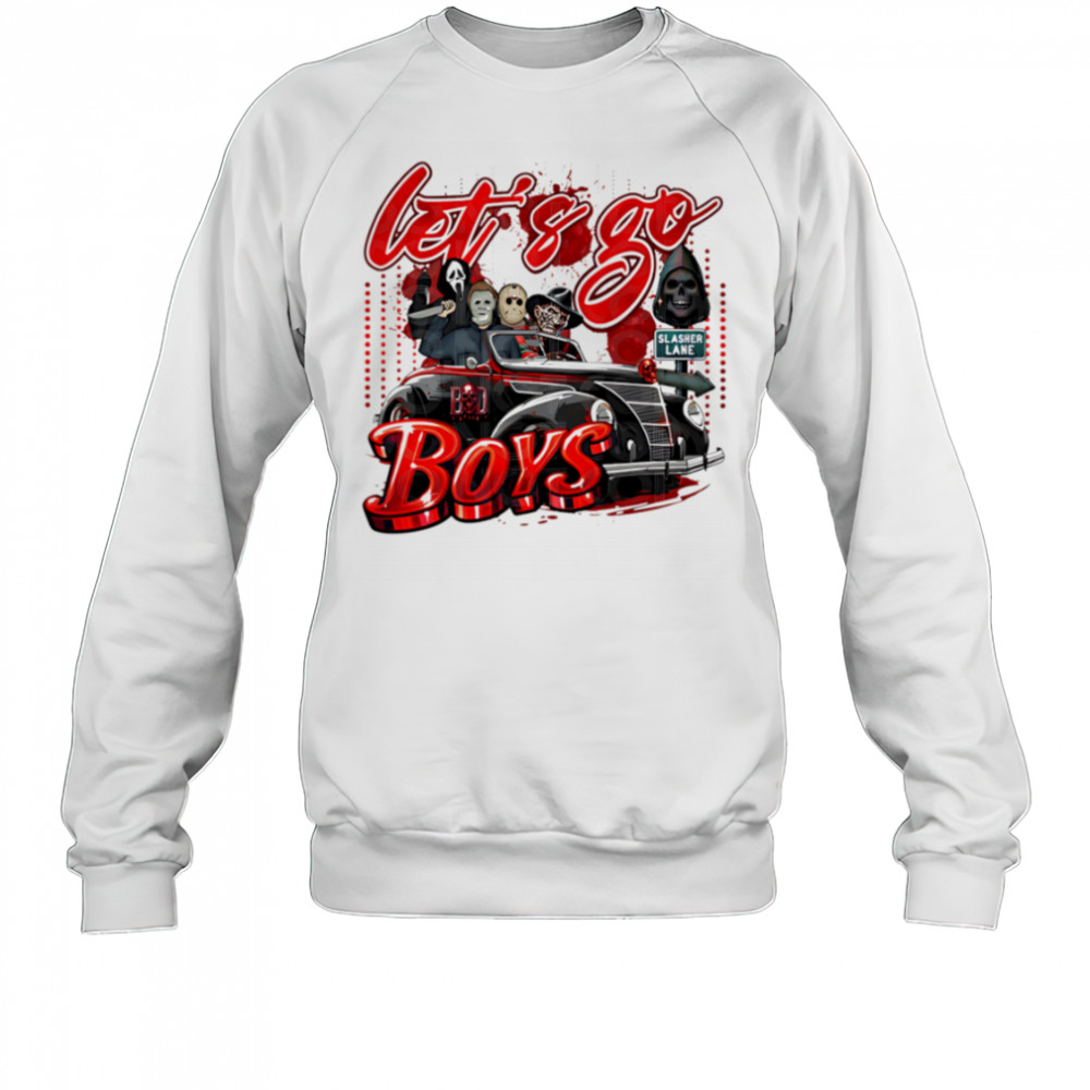 Horror movie characters Let’s go boy shirt Sweatshirt
