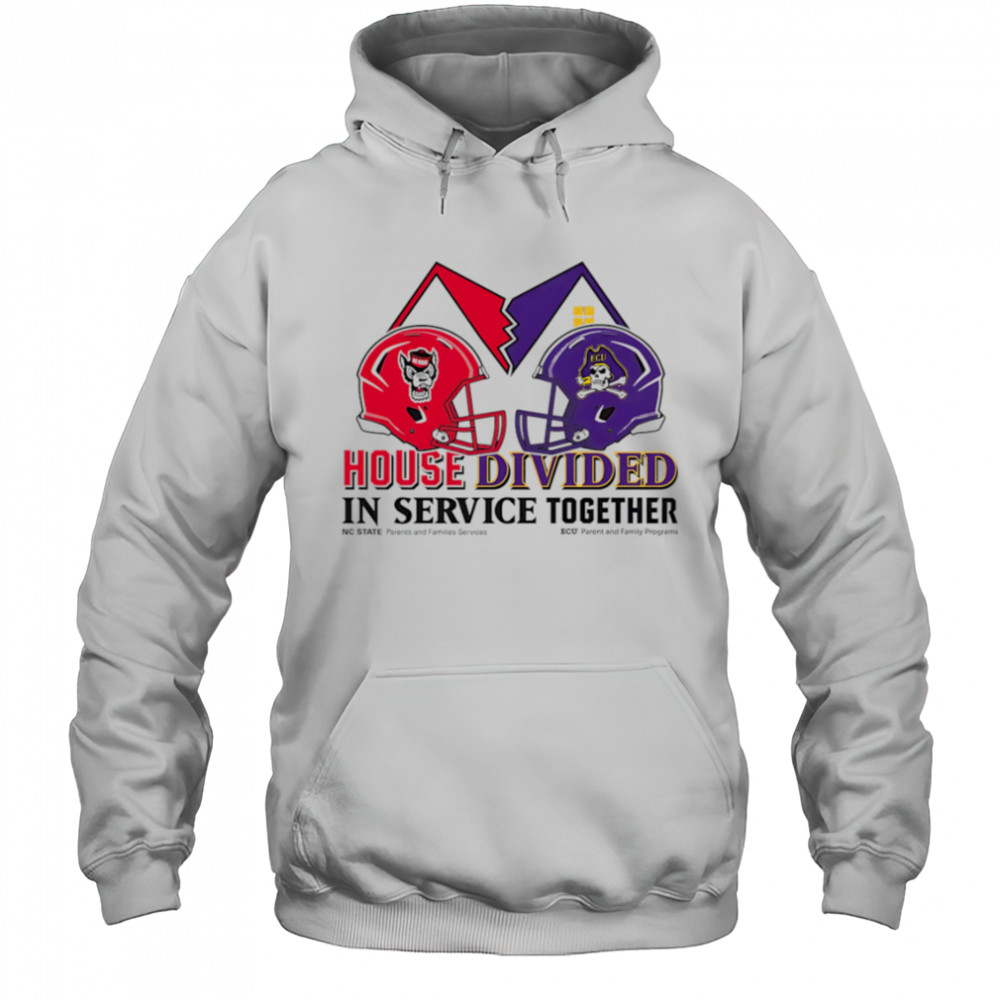 House Divided In Service Together helmet shirt Hoodie