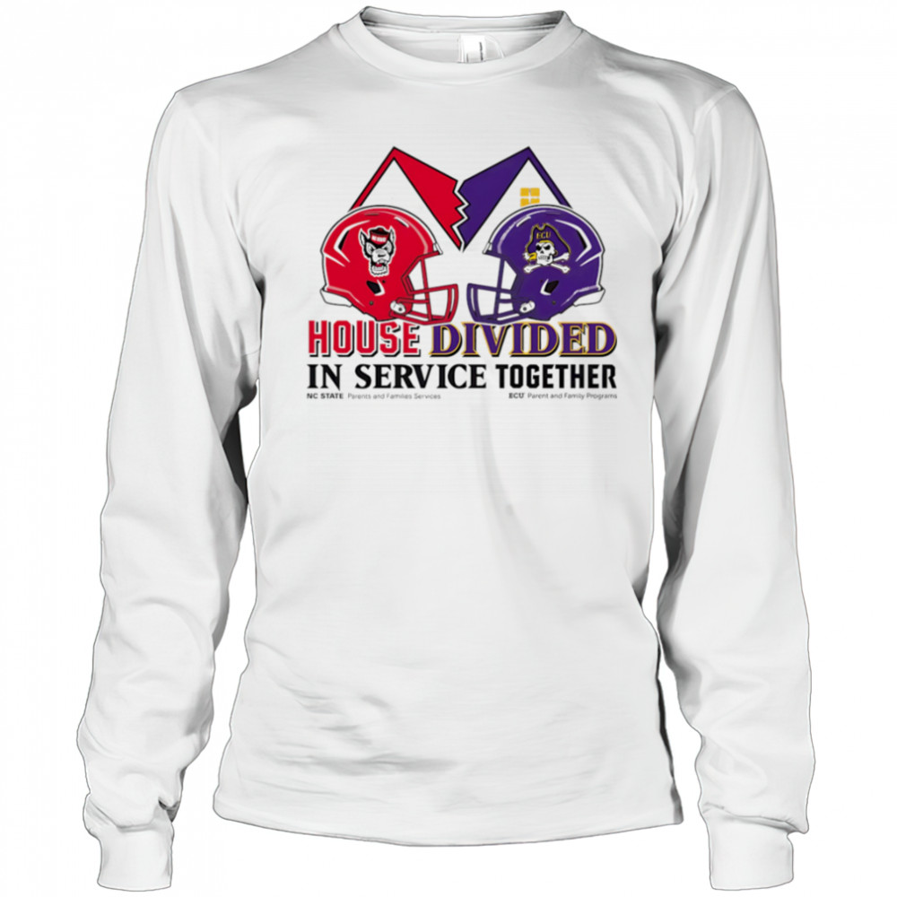 House Divided In Service Together helmet shirt Long Sleeved
