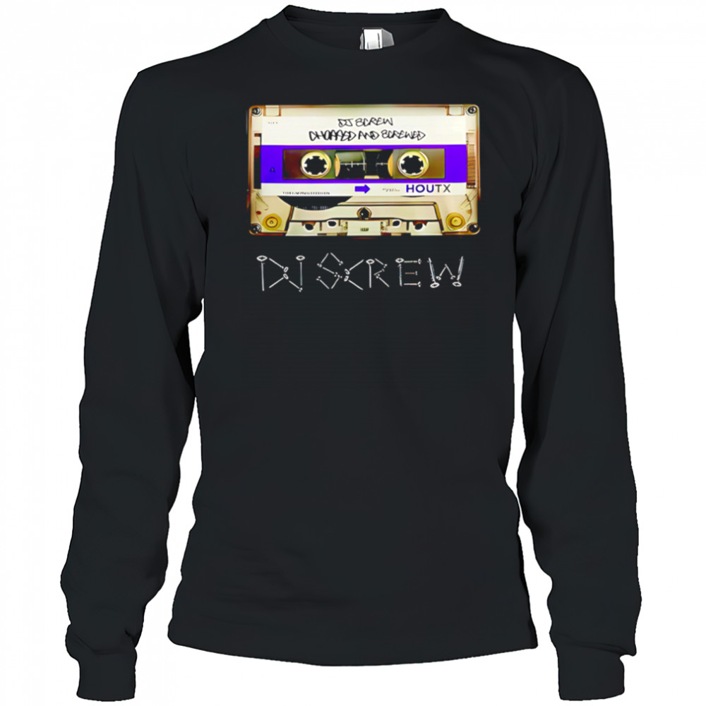 Houston Texans Honor All-Time DJ Screw 2025 shirt Long Sleeved