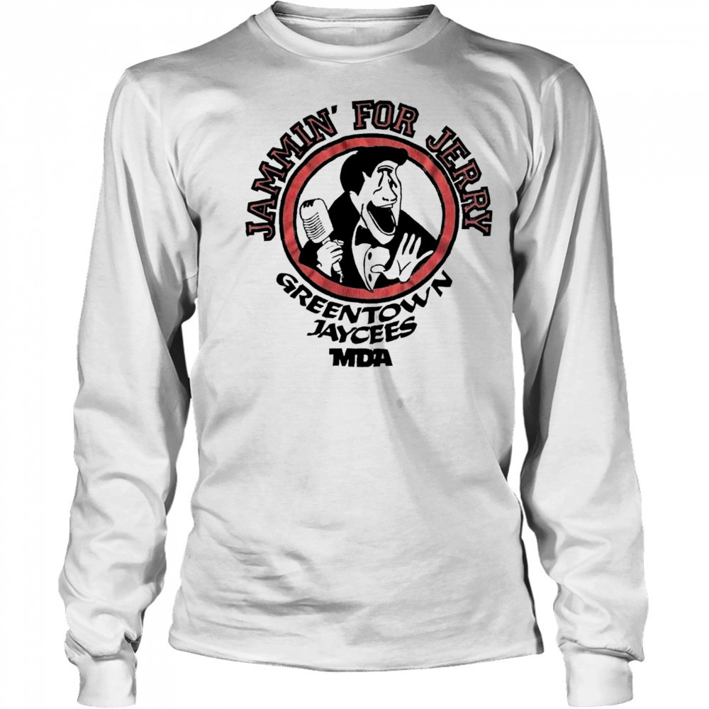 Jammin’ For Jerry Greentown Jaycees MDA vintage shirt Long Sleeved