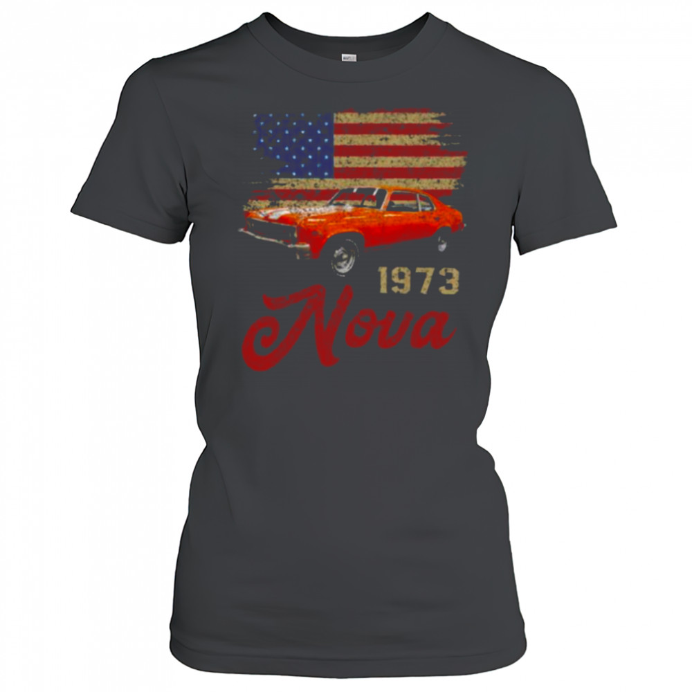 Jersey Style Nova 73 1973 Classic Old School Muscle Car T Shirt Women's T-shirt