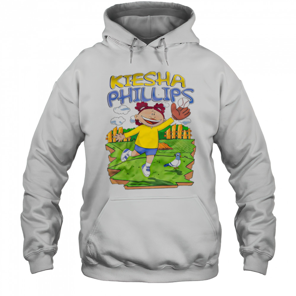 Kiesha Phillips baseball cartoon shirt Hoodie