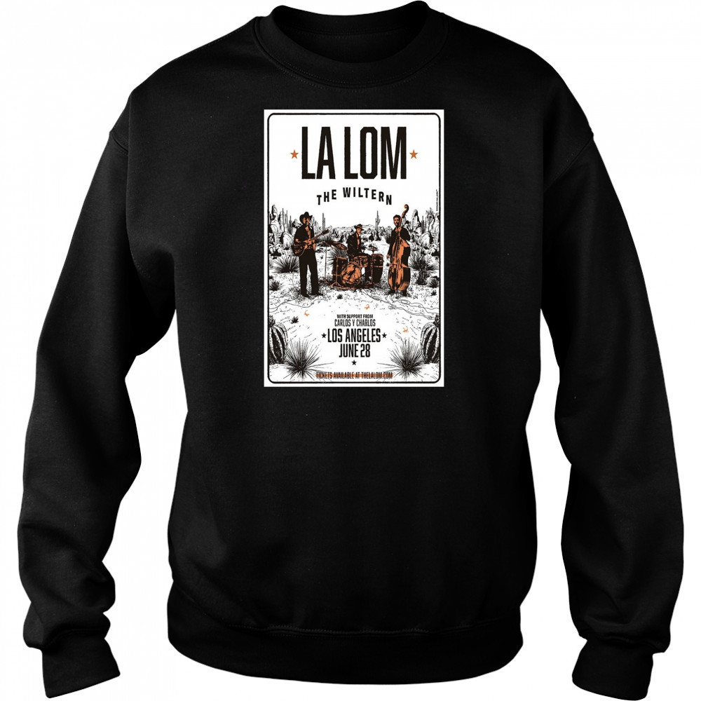 LA LOM The Wiltern Los Angeles CA 06.28.2025 Poster T-Shirt Hoodie