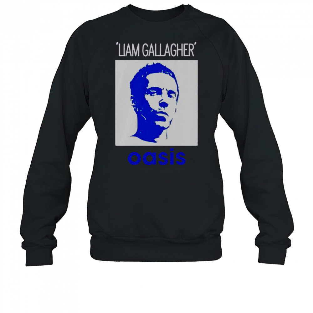 Liam Gallagher Oasis Portrait T-Shirt Sweatshirt