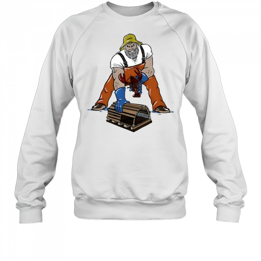 Lobsterman three point stance shirt Sweatshirt