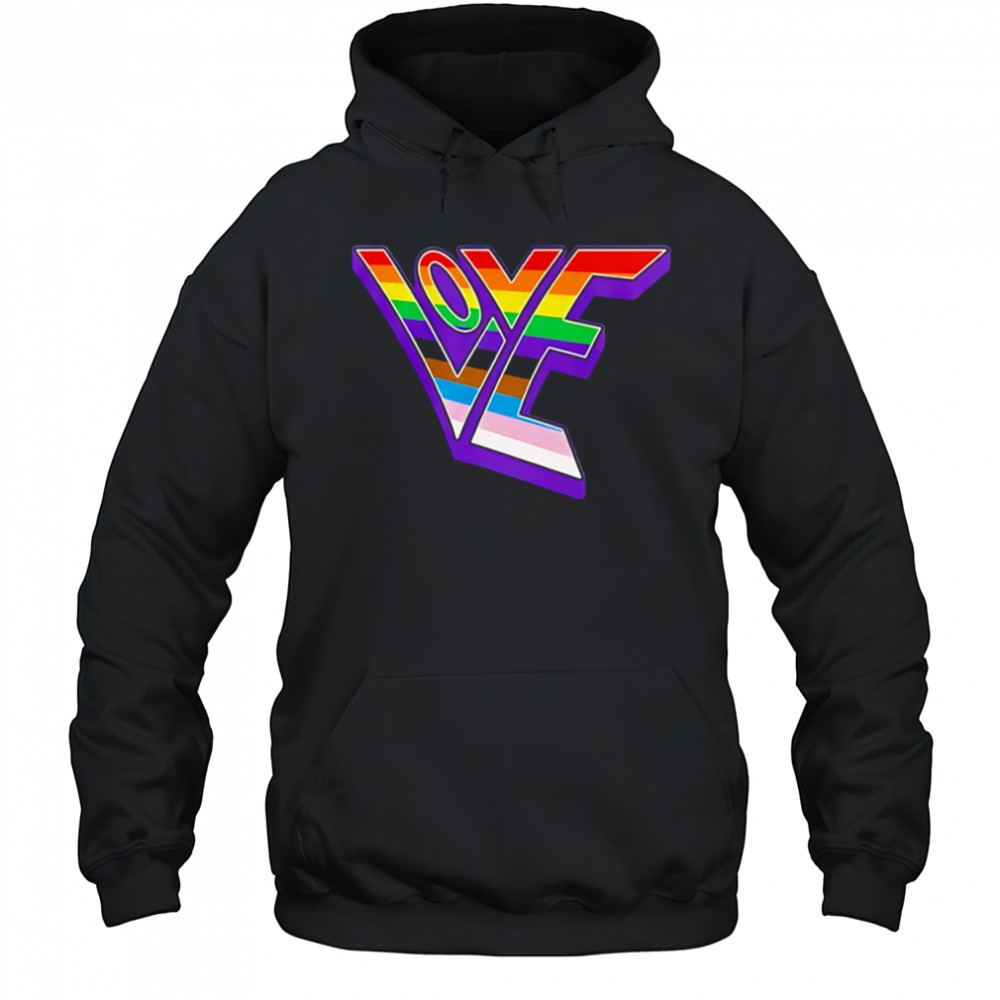 Love pride design shirt Hoodie