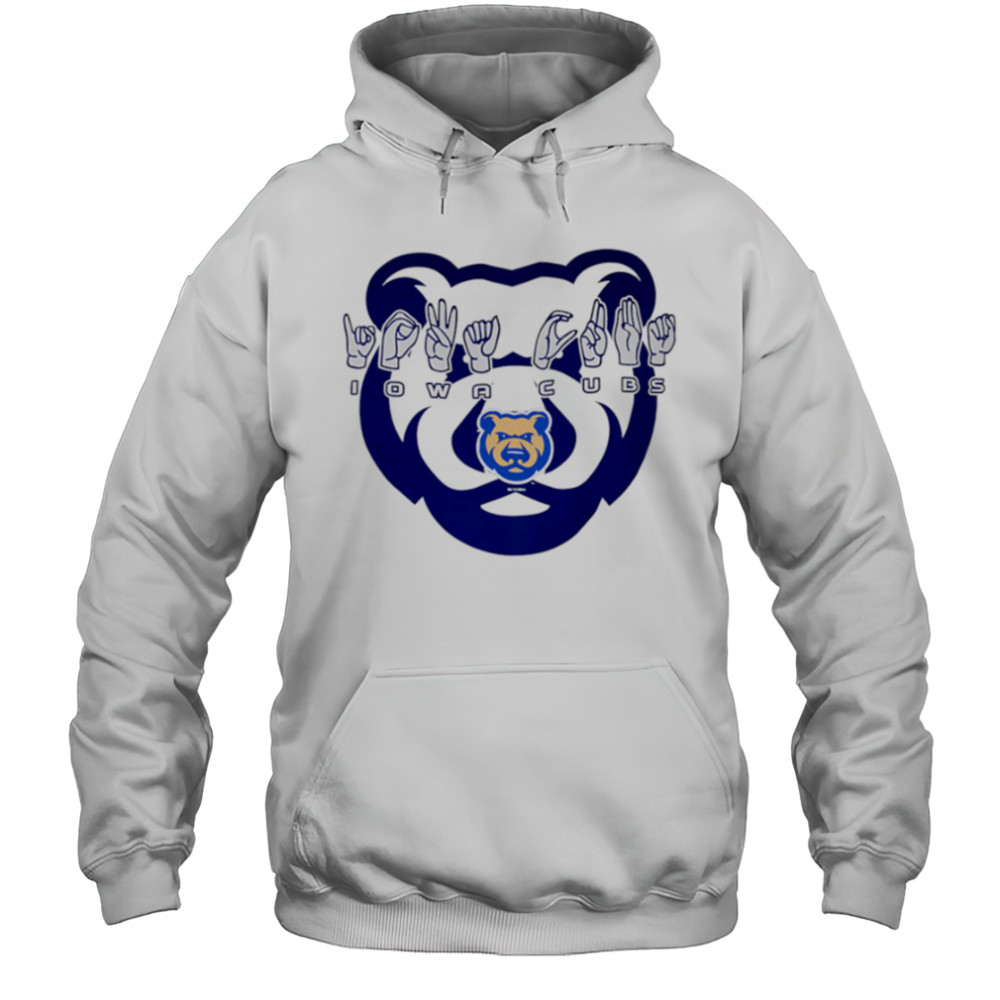 Lowa Cubs hand sign shirt Hoodie