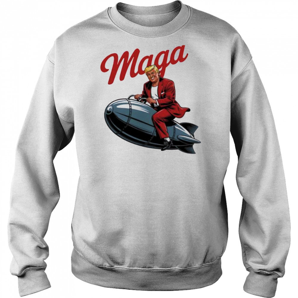 MAGA Funny Trump Pin-Up shirt Hoodie