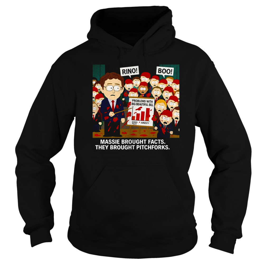 Massie brought facts they brought pitchforks shirt Sweatshirt