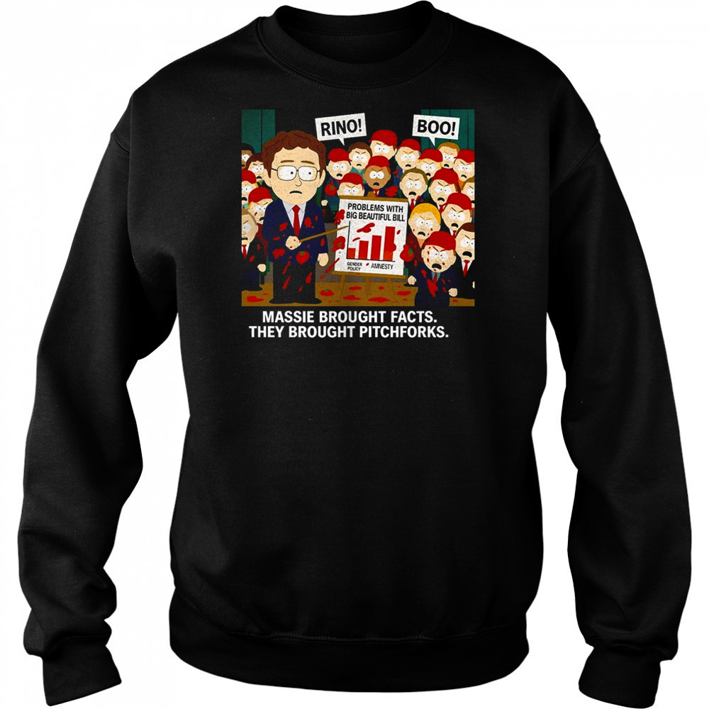 Massie brought facts they brought pitchforks shirt Hoodie