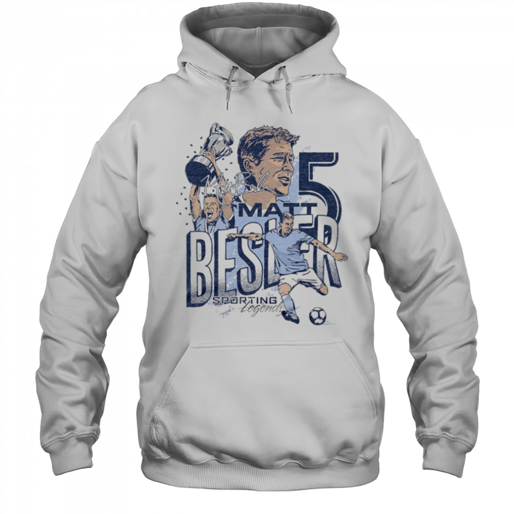 Matt Besler Kansas City Sporting Legends signature shirt Hoodie