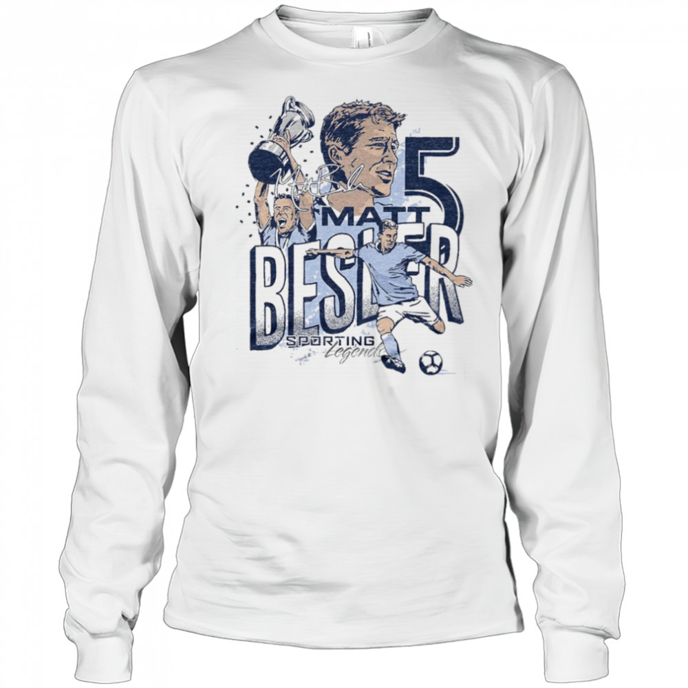 Matt Besler Kansas City Sporting Legends signature shirt Long Sleeved