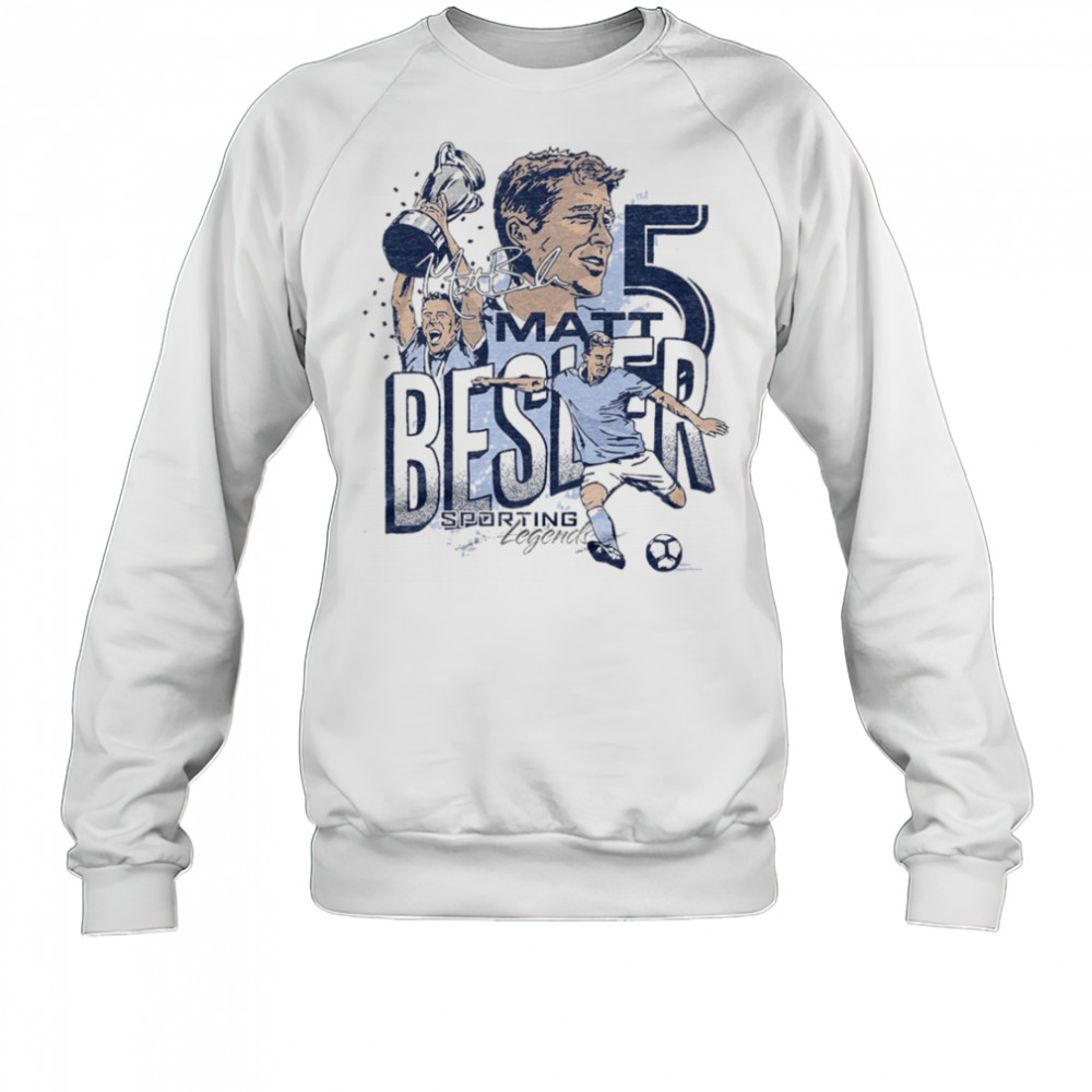 Matt Besler Kansas City Sporting Legends signature shirt Sweatshirt
