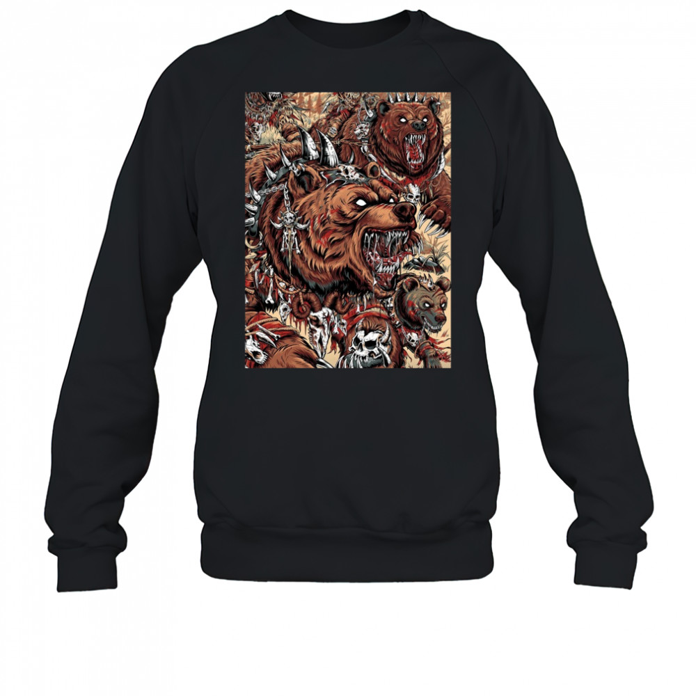 Metallica M72 Tour June 27 2025 Denver Battle Grizzly Bear Graphic Tee Empower Field Concert by JML2Art Shirt Sweatshirt