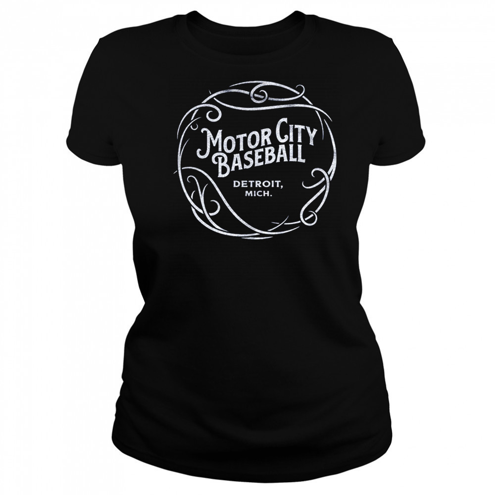 Motor City Baseball Detroit Mich shirt Women's T-shirt