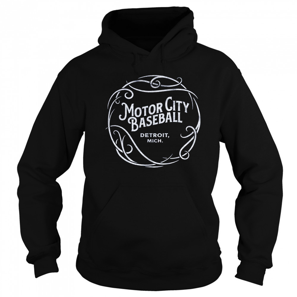 Motor City Baseball Detroit Mich shirt Sweatshirt