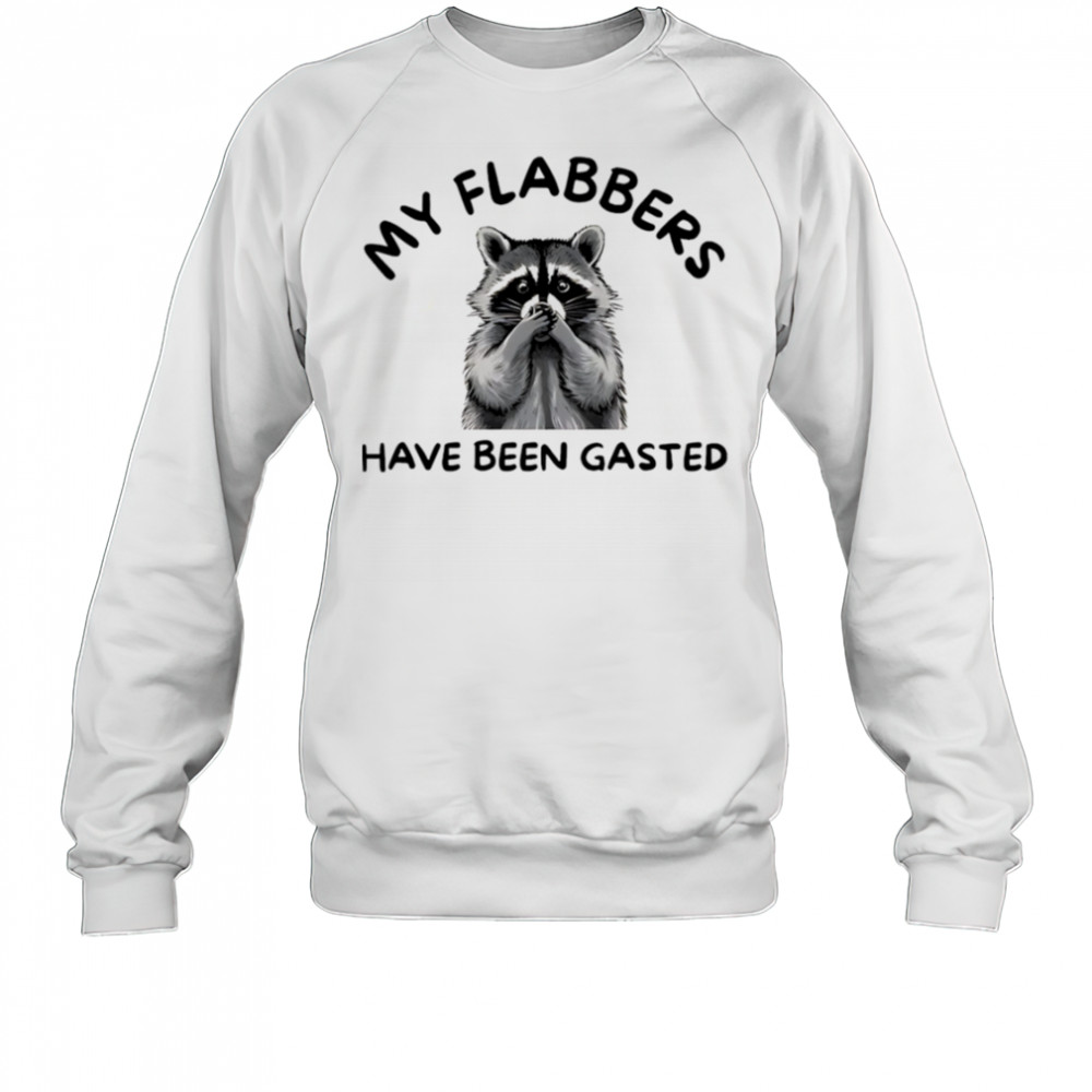 My Flabbers Have Been Gasted Raccoon shirt Sweatshirt