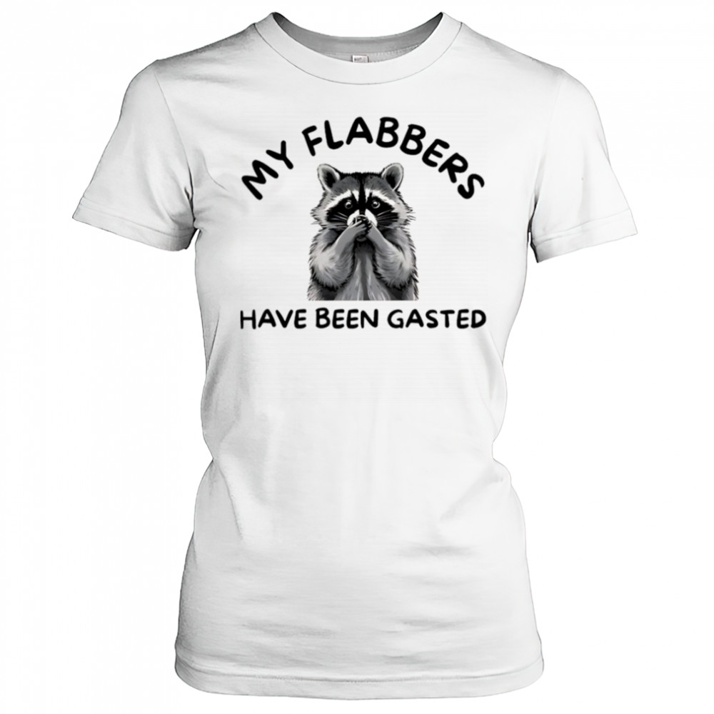 My Flabbers Have Been Gasted Raccoon shirt Women's T-shirt