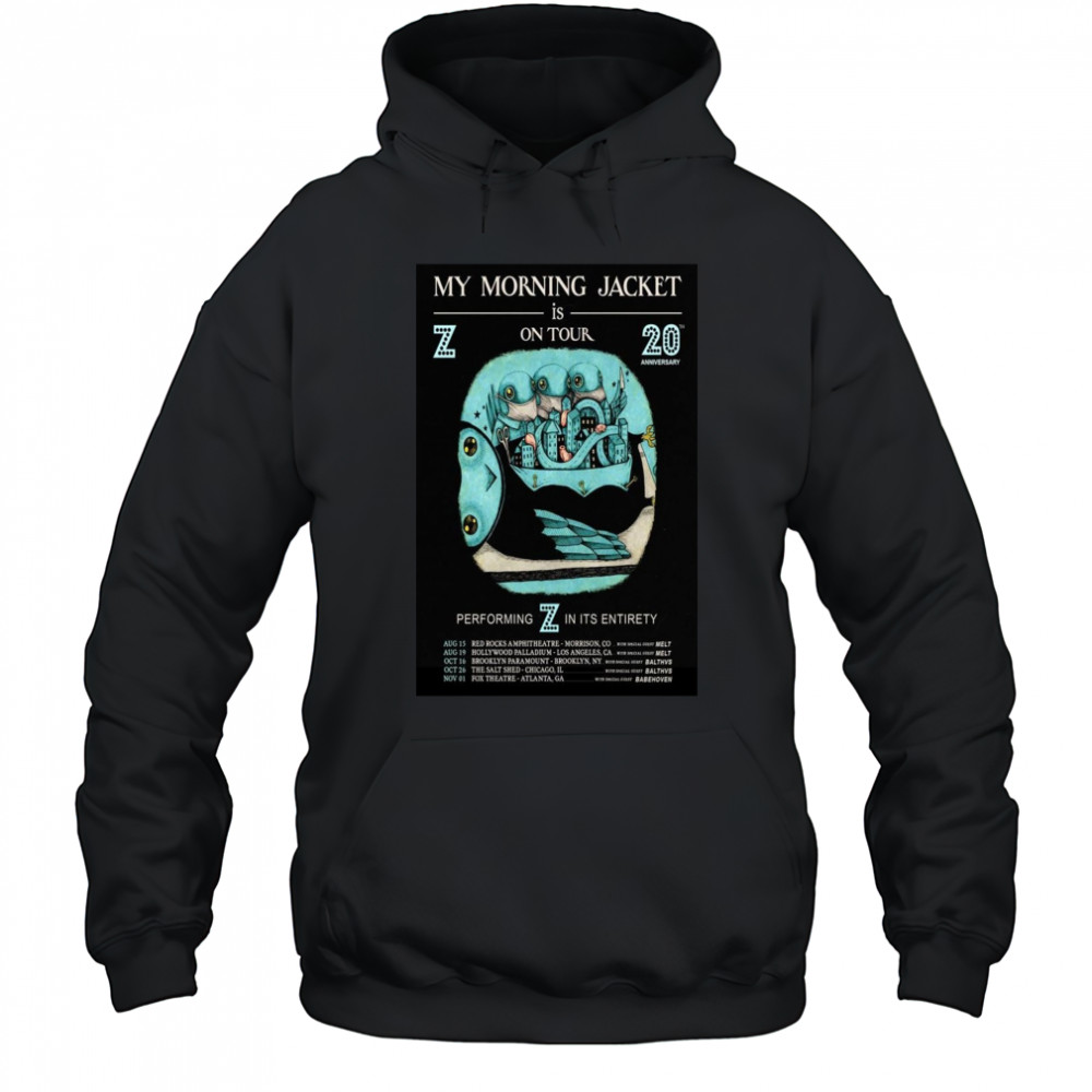 My Morning Jacket Z 20th Anniversary Poster T-Shirt Hoodie